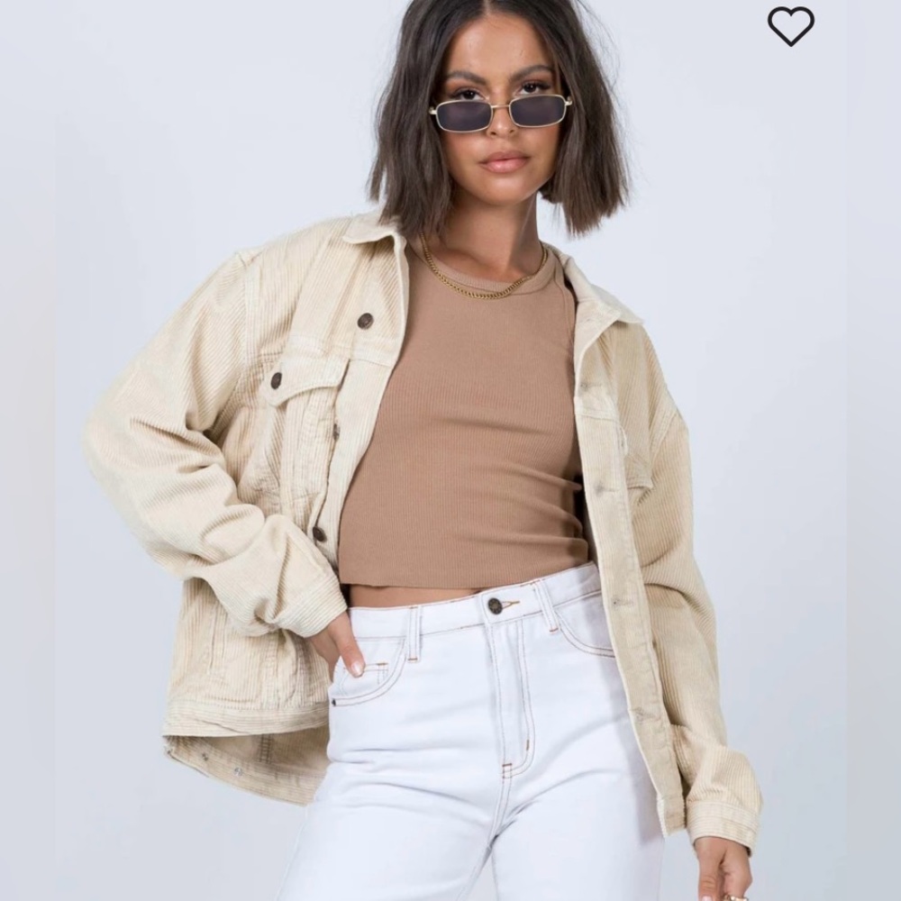 Princess Polly Western Cord Jacket